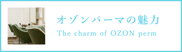 オゾンパーマの魅力