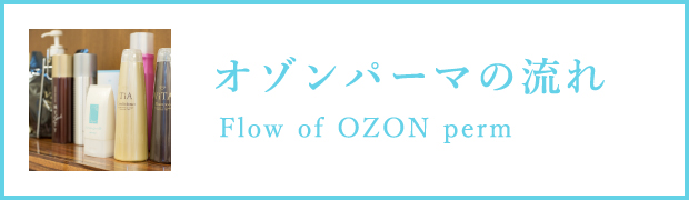 オゾンパーマの流れ